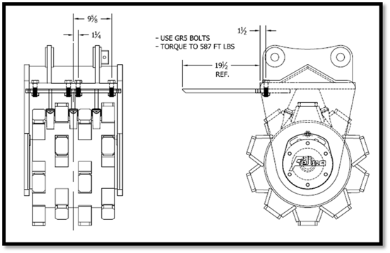leveling blade diagram
